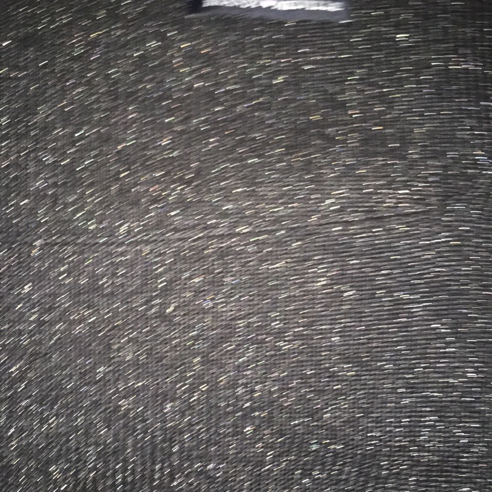 Brandy melville sparkly black glitter top square - Picture 6 of 6